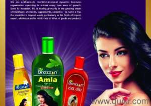 Cosmetics and Hair Oil Products add