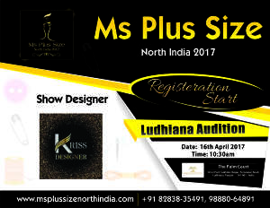 Ms Plus Size North India 2017
