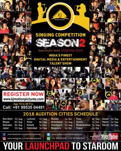 KJ Motion Pictures (Season 2) | Singing Auditions | Singing Competition | 2018