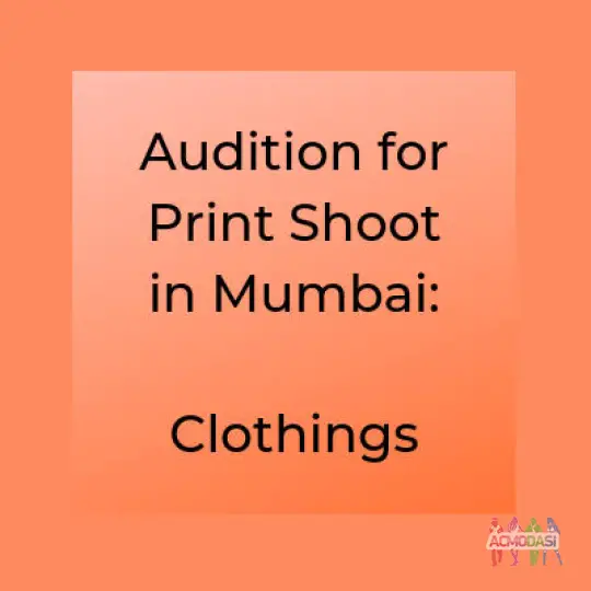 CASTING CALL FOR STAR PLUS SERAIL. AND TV COMMERCIAL SHOOT