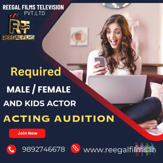 ACTOR & ACTRESS REQUIRED FOR UPCOMING TV SERIALS ONLY INTERESTED CANDIDATES