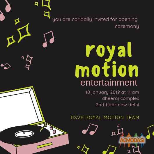 Royal Motion Entertainment photo №118797. Uploaded 14 January 2019